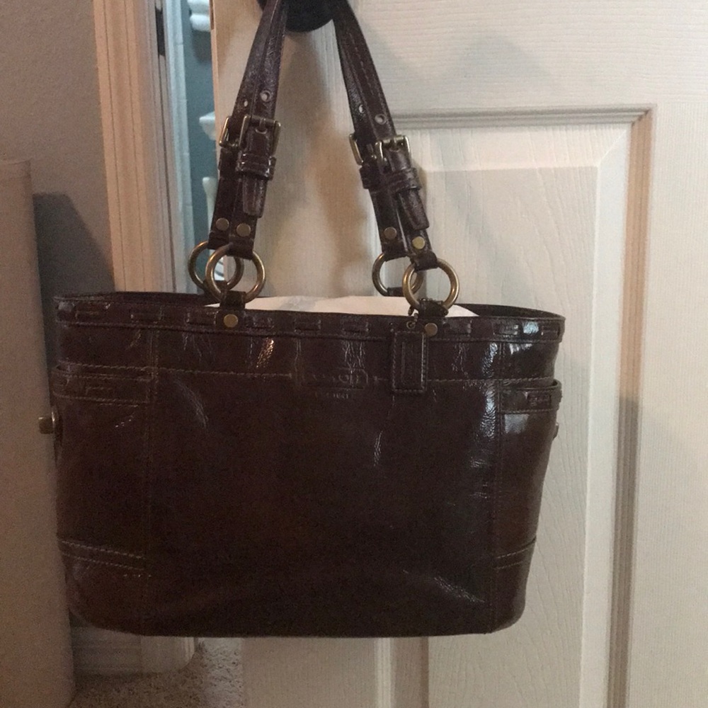 Coach Vintage Leather Brown (Mahogony) tote